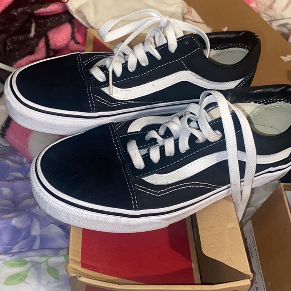 VANS old school blk /white size 5.5 - Picture 1 of 5